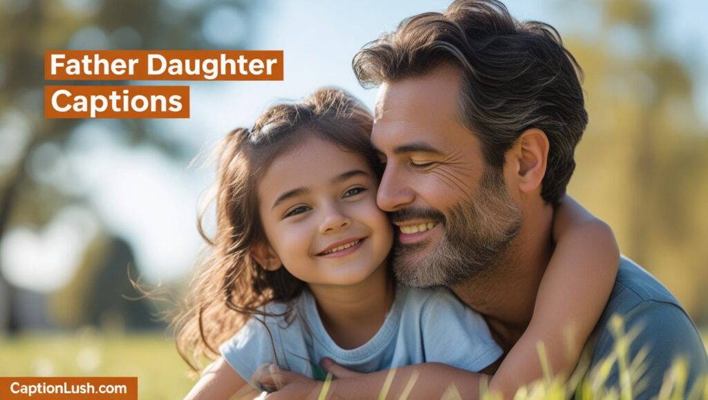 Funny Instagram Captions for Dad and Daughter