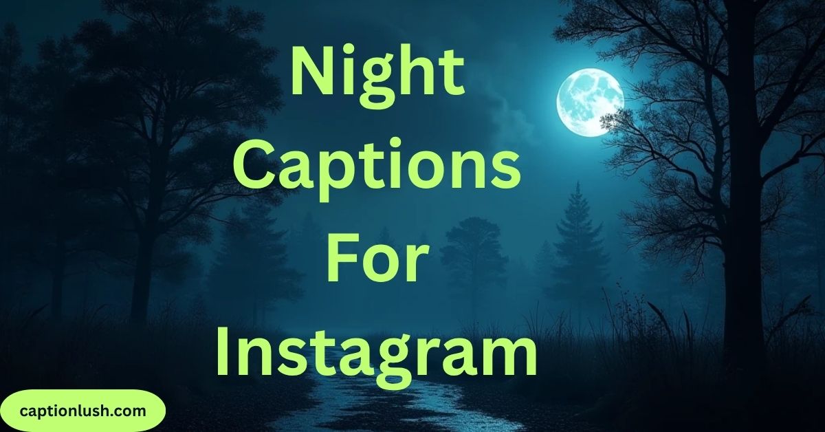 Night Captions For Instagram