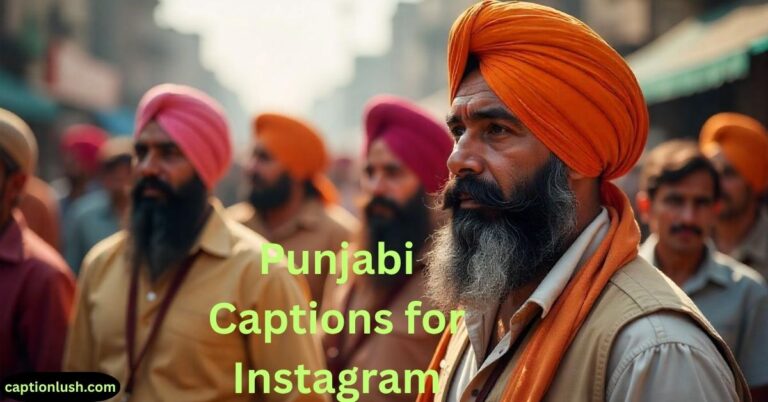 Punjabi Captions for Instagram