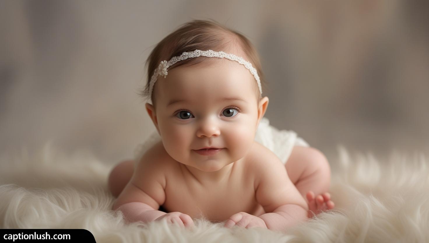 First Birthday Captions for Baby Girl