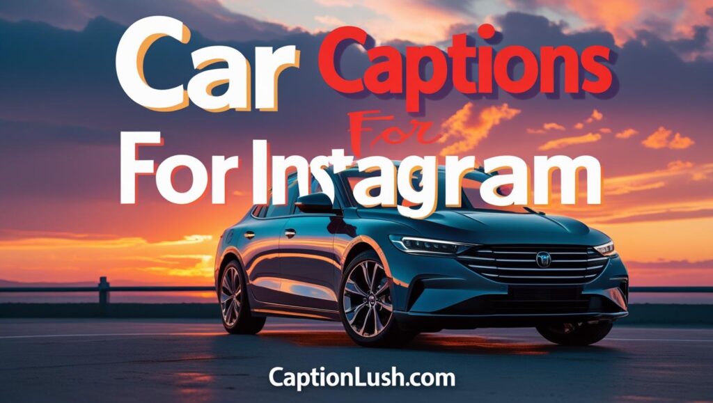 short car captions for instagram