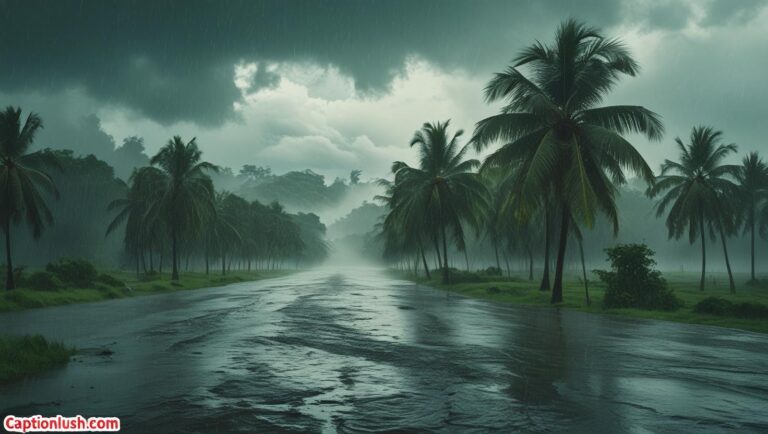 Monsoon Captions For Instagram