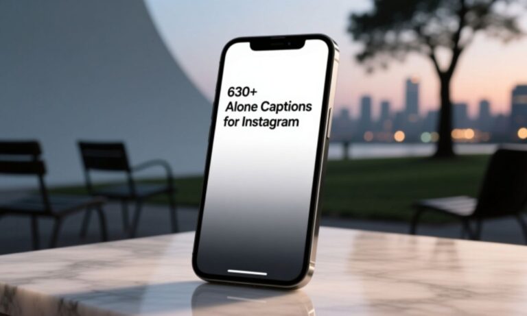 630+ Alone Captions for Instagram