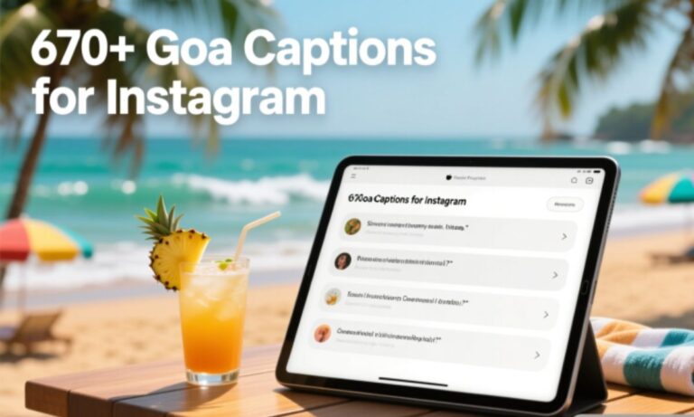 670+ Goa Captions for Instagram