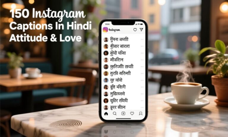 150 Instagram Captions In Hindi Attitude & Love