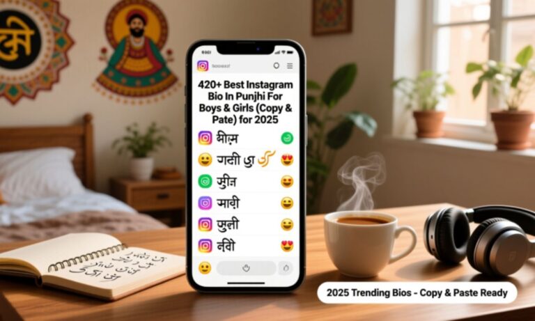 420+ Best Instagram Bio In Punjabi For Boys & Girls (Copy & Paste) for 2025