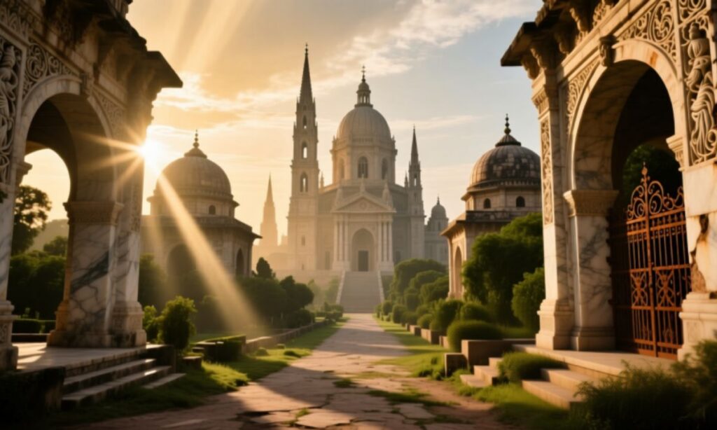 Architectural Marvels Captions