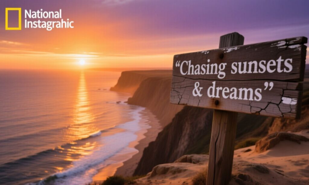 Sunset Horizon Quotes for Instagram